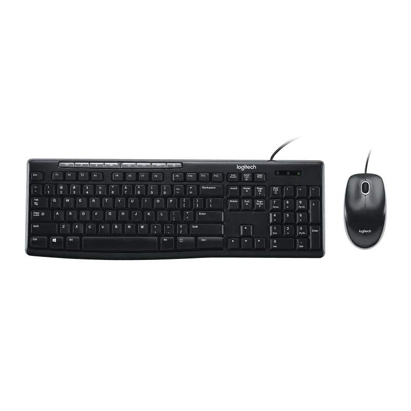 Logitech MK200 Wired Keyboard and Mouse Combo