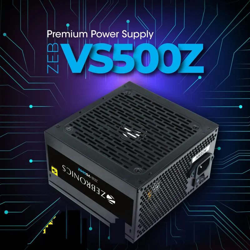Zebronics ZEB-VS500Z 500W Power Supply