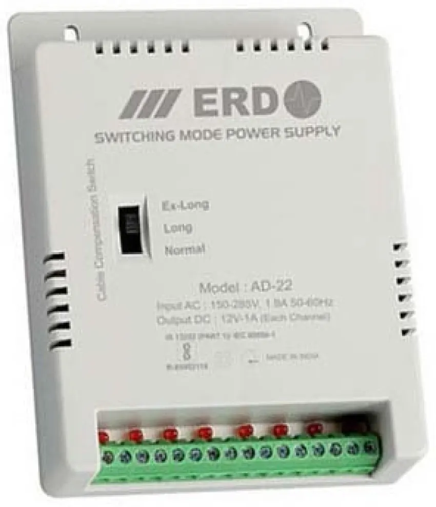 ERD CCTV SMPS Multi Port 8CH AD22