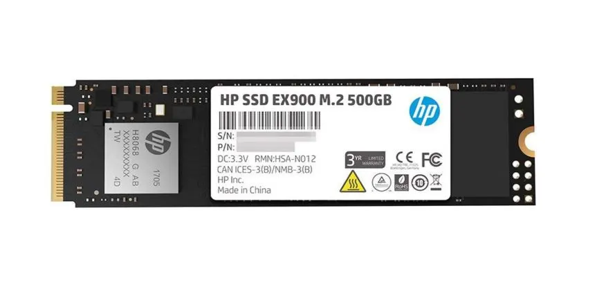 HP EX900 500GB M.2 NVMe SSD – image 5