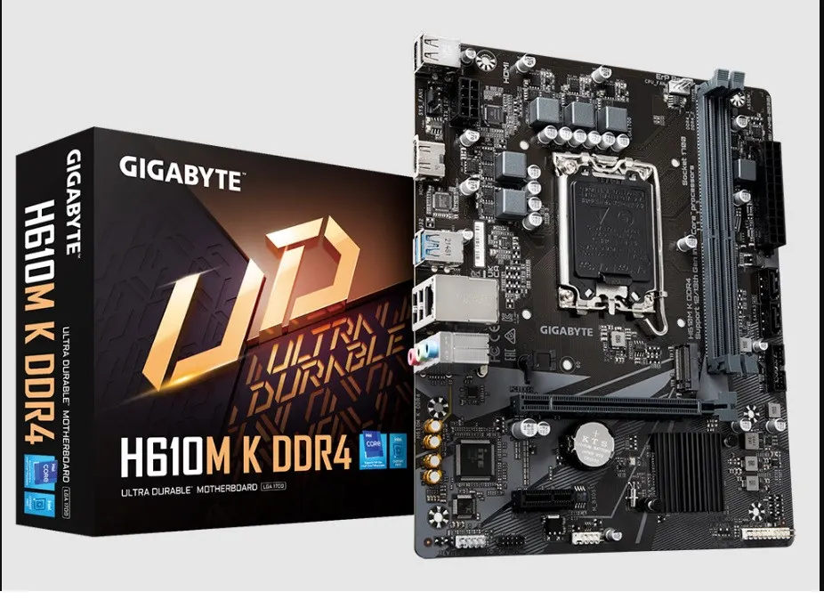 Gigabyte H610M K DDR4 Desktop Motherboard