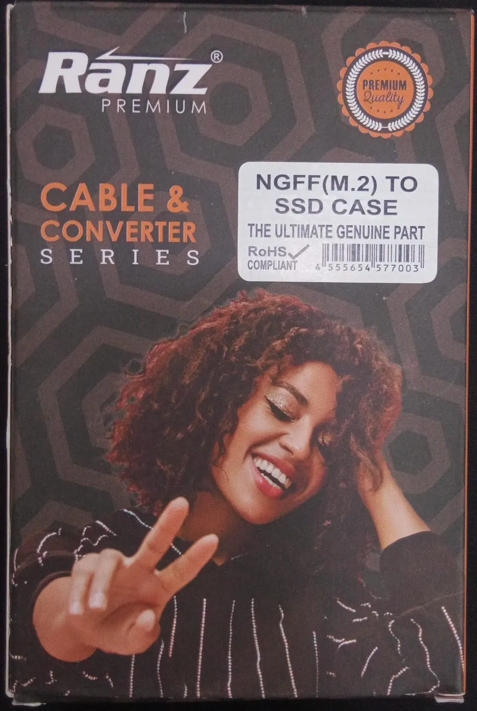 Ranz M.2 (NGFF) SSD Casing
