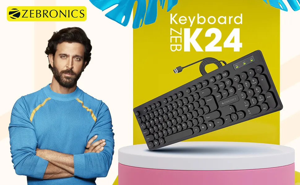 Zebronics Keyboard K20 – image 3